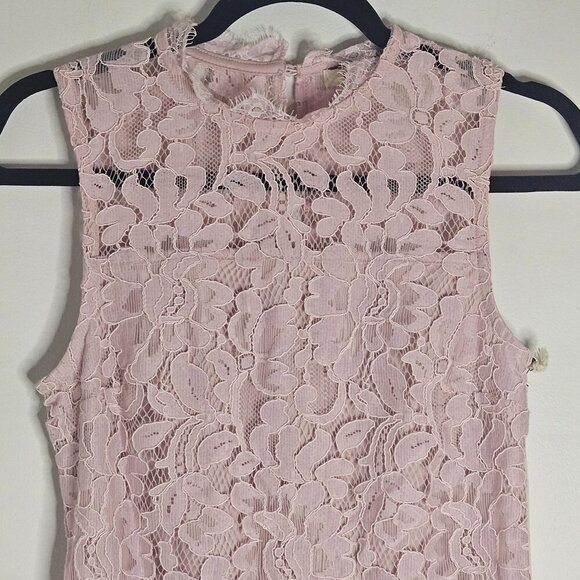 NWT Pink Lace Cocktail Dress Small - Picture 2 of 12